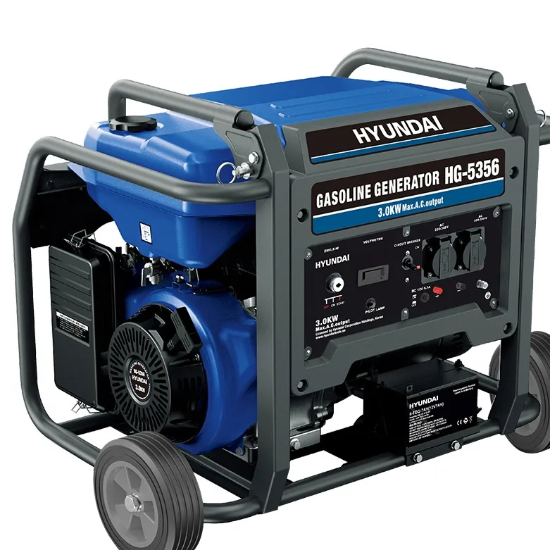 ژنراتور بنزینی 3 کیلو وات هیوندای مدل HG-5356