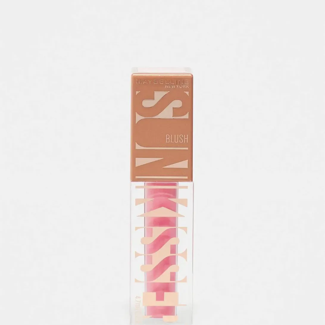 رژ گونه مایع میبلین مدل سانکیسر Maybelline Sunkisser Liquid Glow Blush- 05 Blazing Blush 