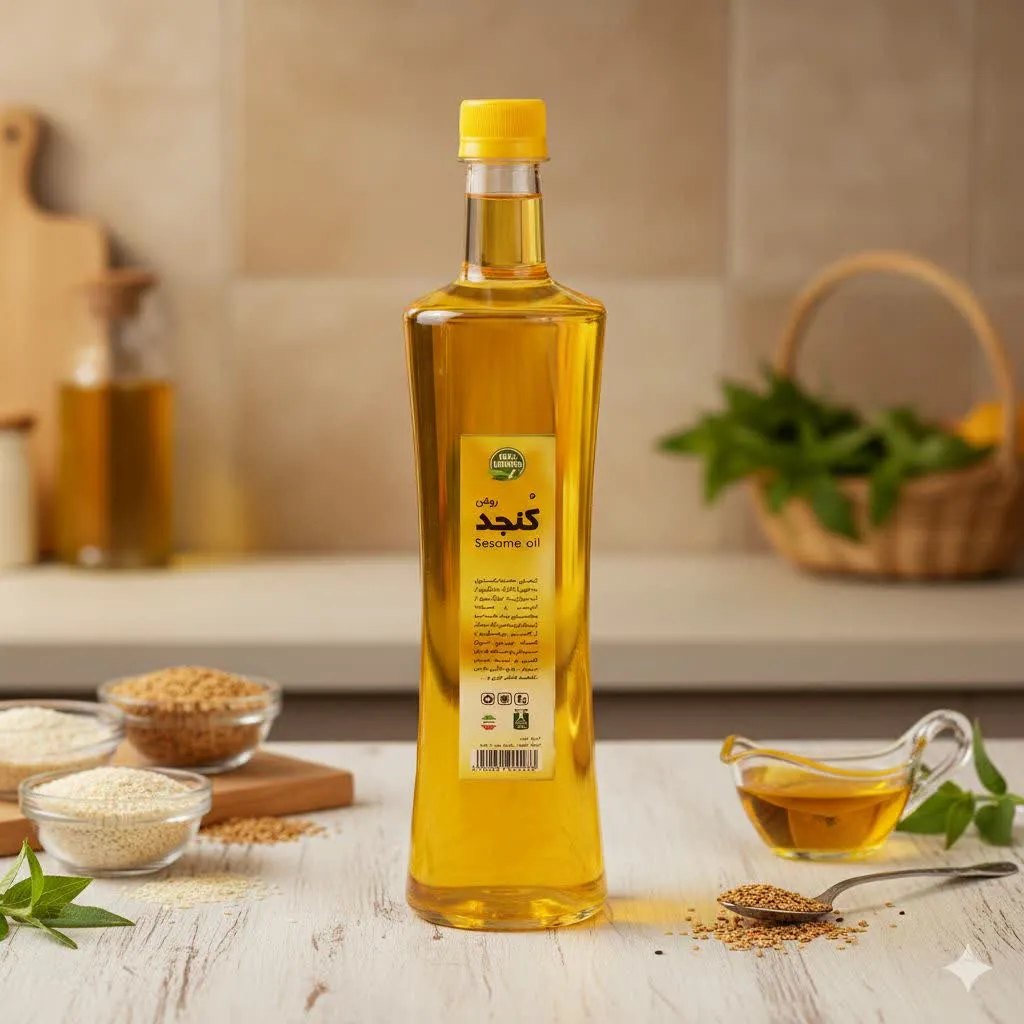 روغن کنجد بکر 800 گرمی