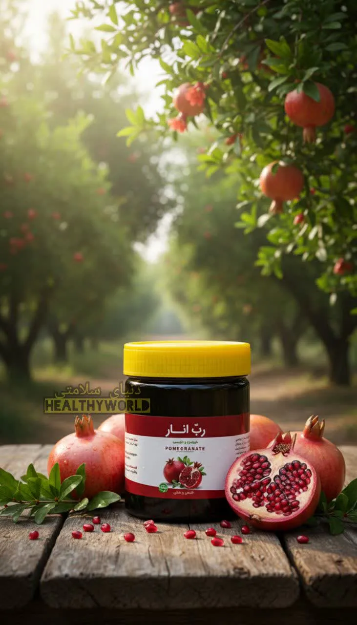 رب انار عسلی 500 گرم