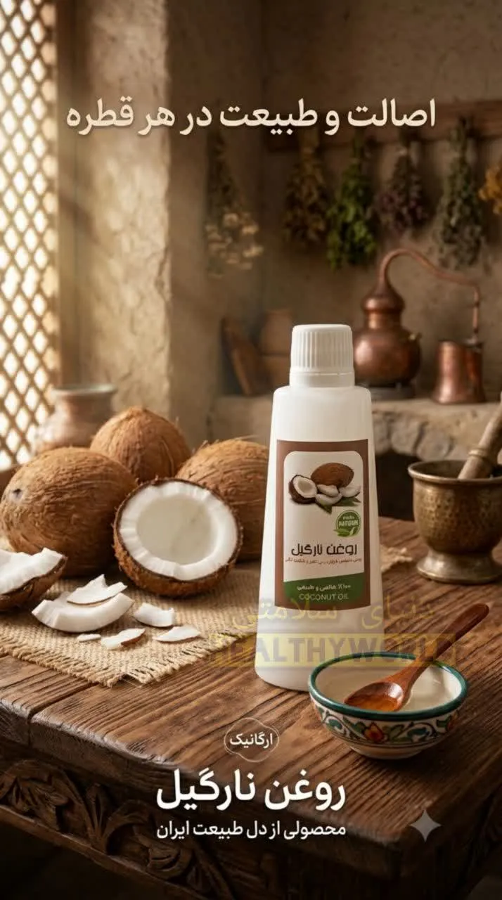 روغن نارگیل 45 سی سی