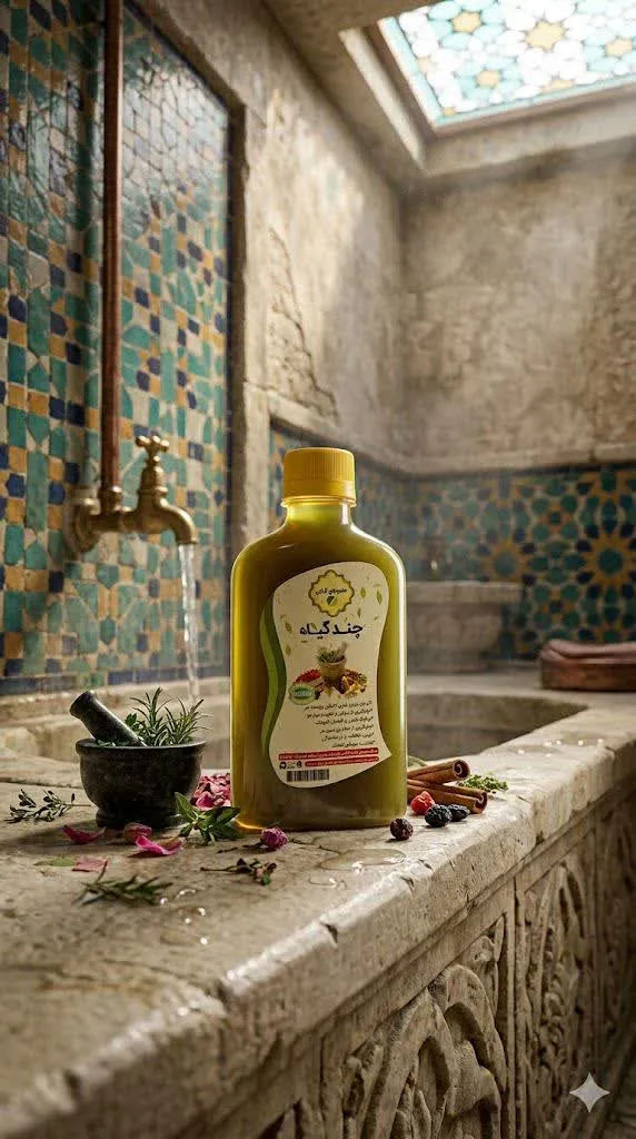 شامپو طبیعی چند گیاه