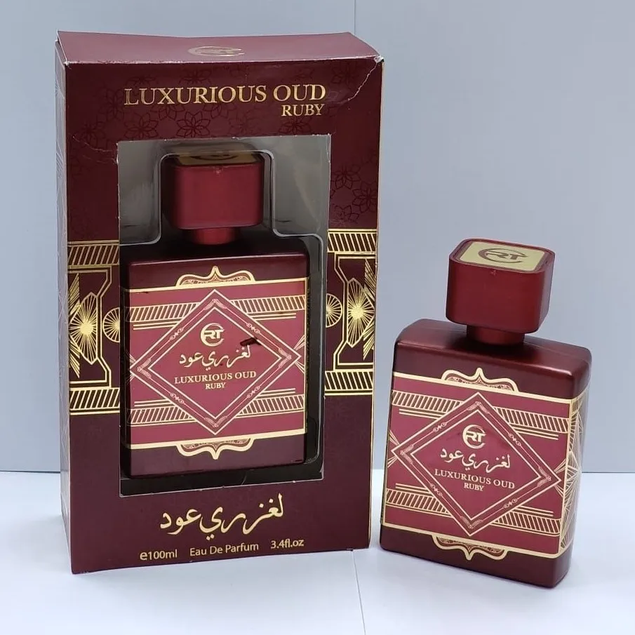 ادکلن بدیع العود قرمز حجم صدمیل اماراتی