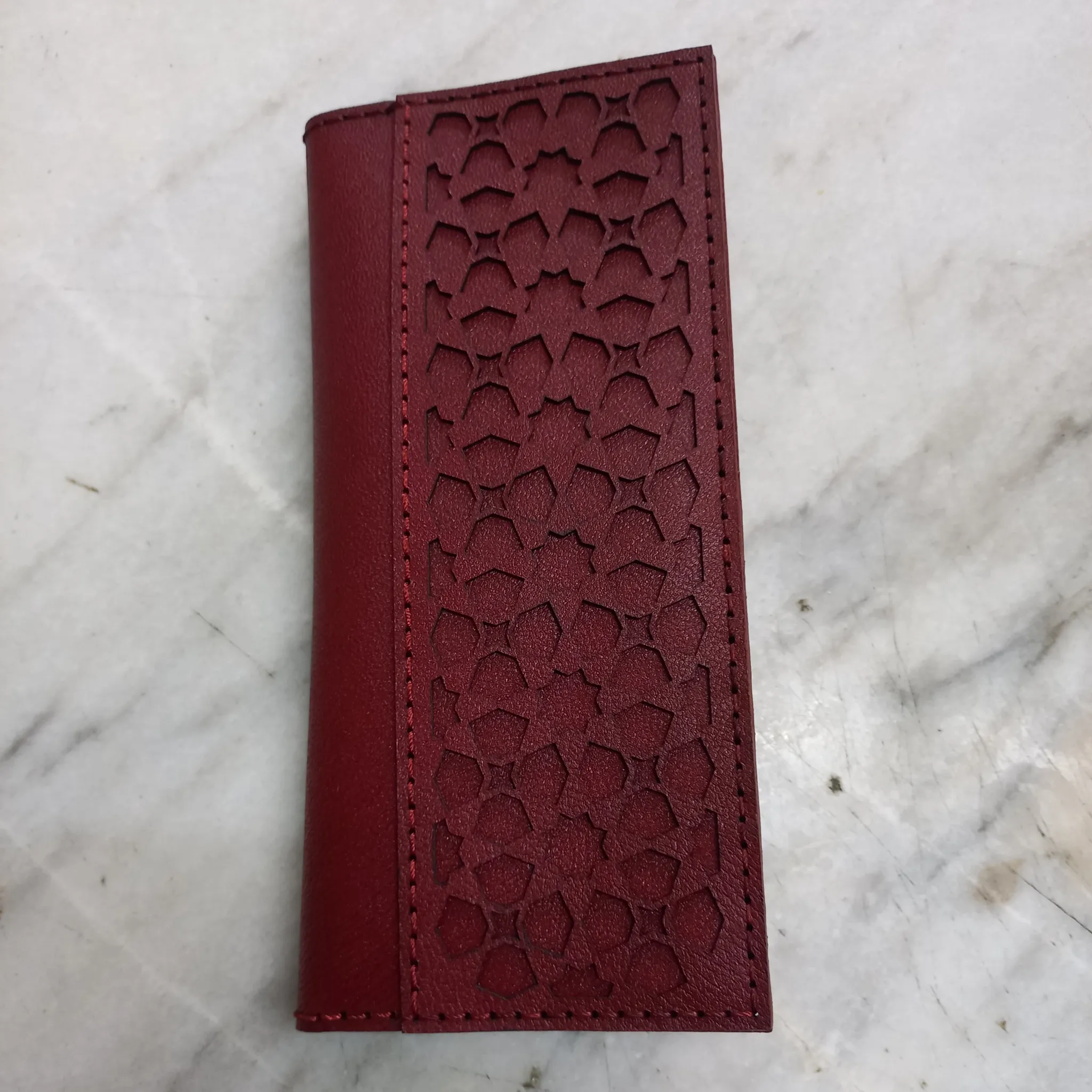 کیف  پول چرم طرح اسلیمی