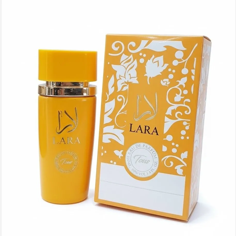 ادکلن لارا توس (نارنجی) حجم 100میل مشابه یارا امارات