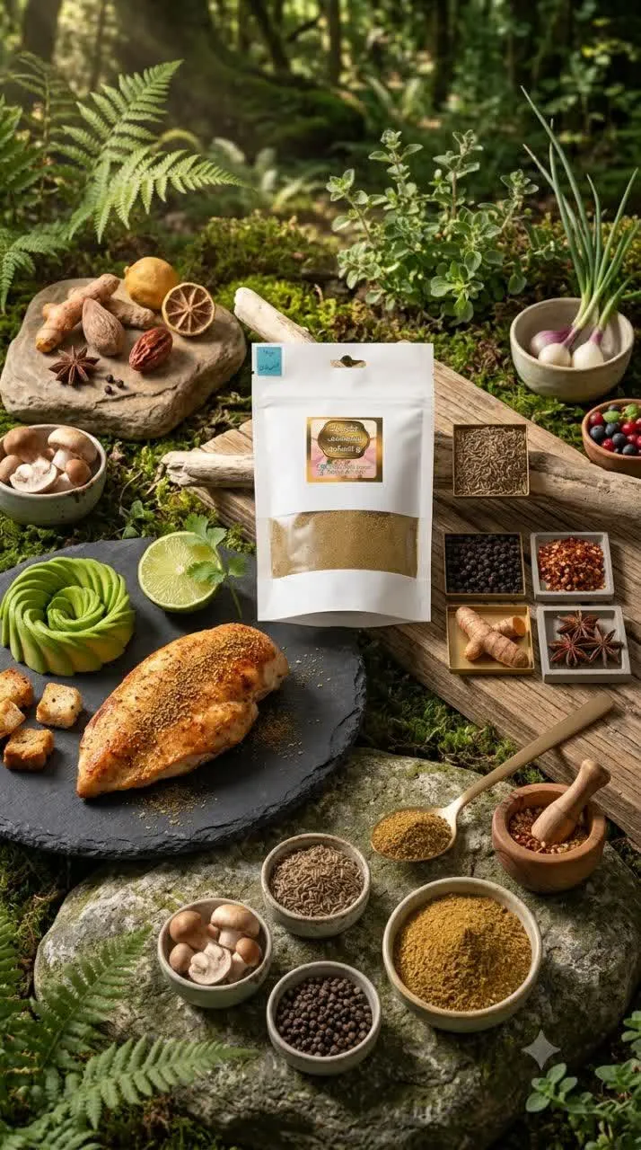 ادویه مخصوص مرغ 100گرمی