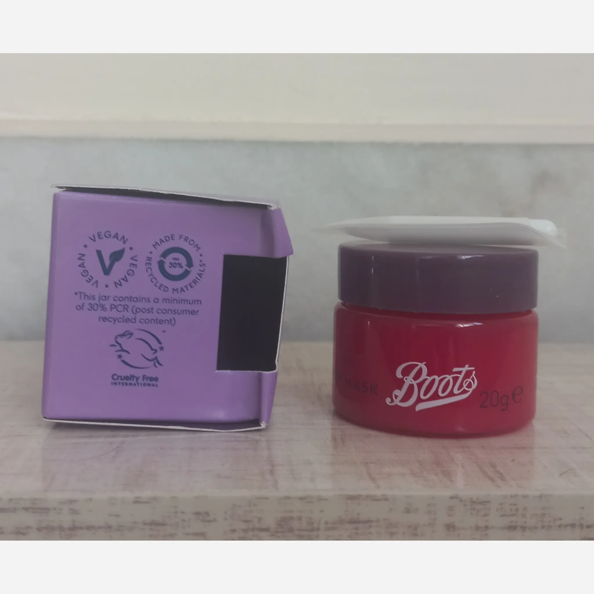 ماسک لب ژله ای بوتس Boots Jelly Pop Lip Sleep Mask