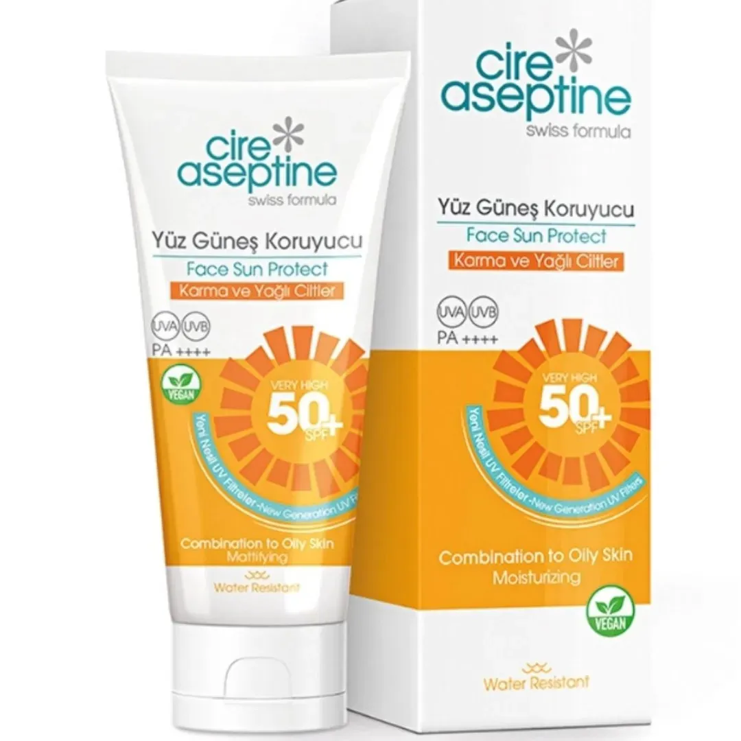 کرم ضد آفتاب سیره Cire Aseptine مخصوص پوست مختلط و چرب با SPF 50