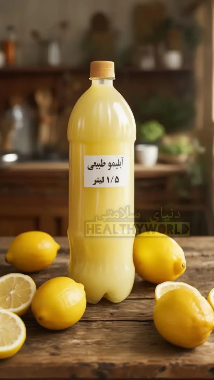 آبلیموی طبیعی یک و نیم لیتری