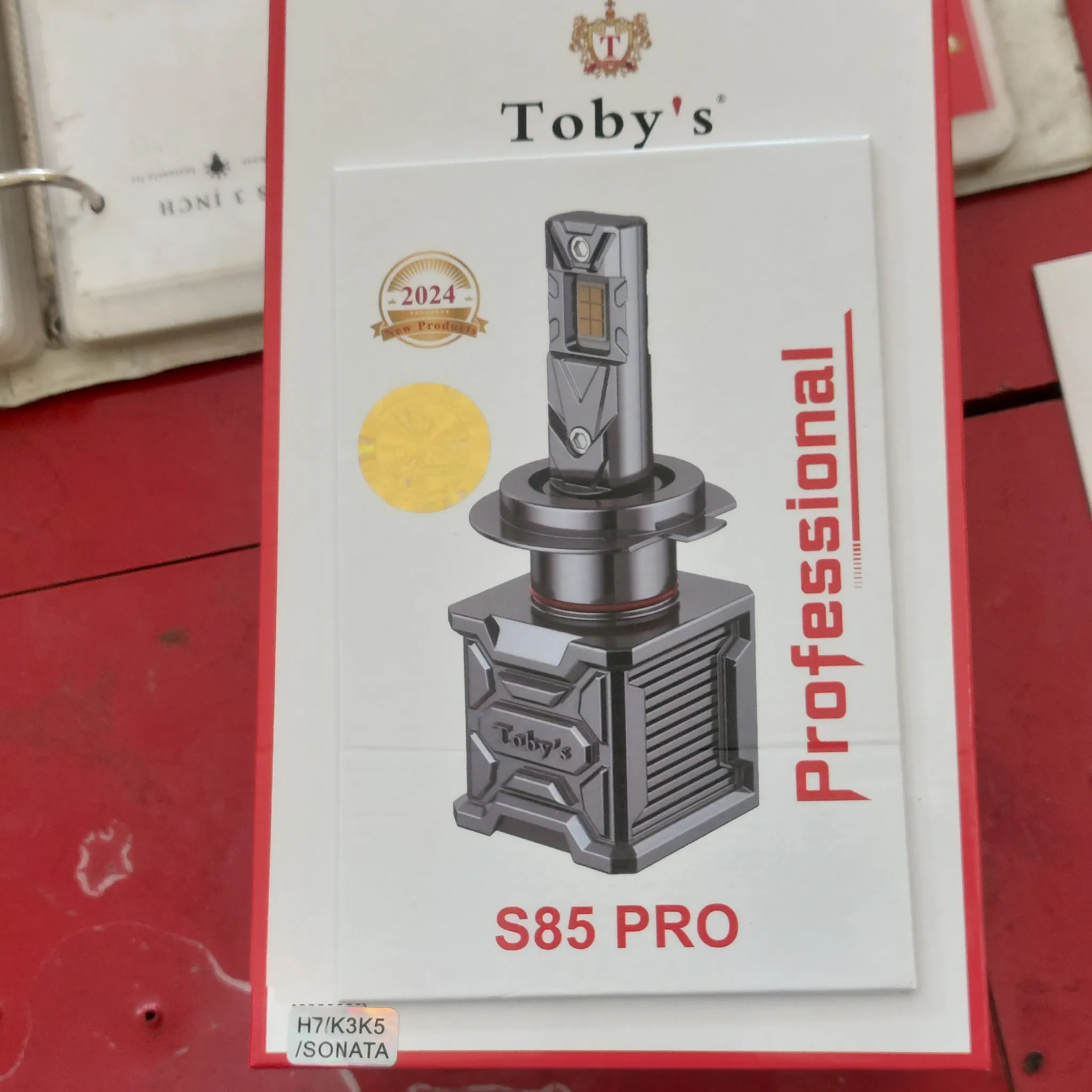 هدلایت رادیاتیs85proپایهH4شرکت Tobys تاریخ2024 یکسال گارانتی تعویض