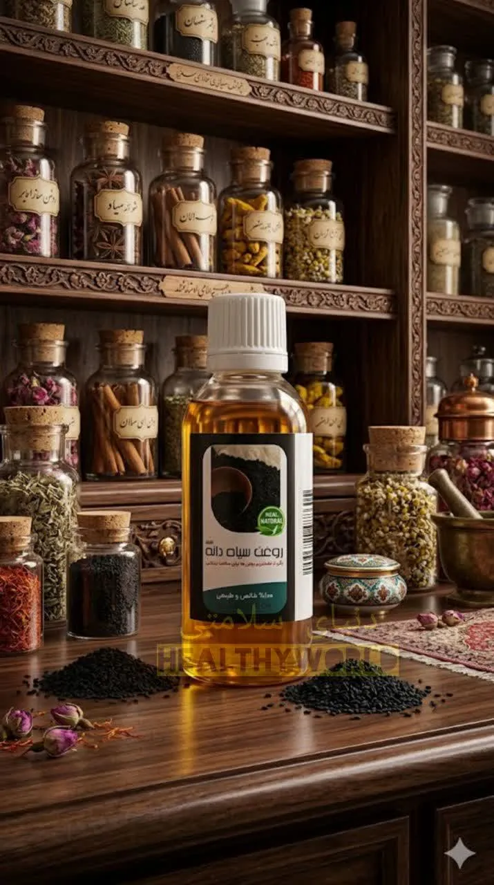 روغن سیاه دانه 45سی سی