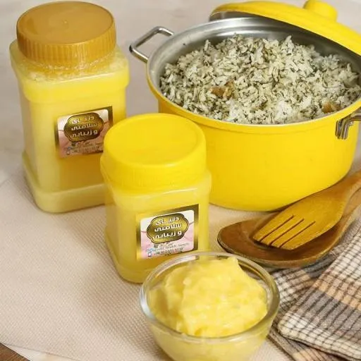 روغن حیوانی زرد گاوی 500گرمی