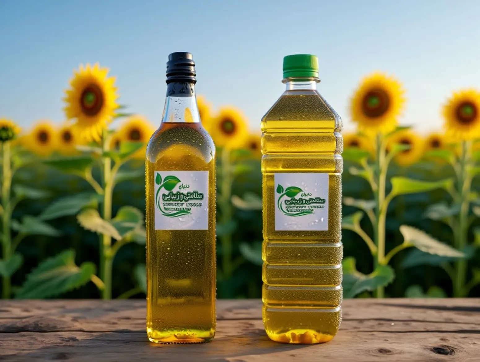 روغن آفتابگردان طبیعی 800 گرمی
