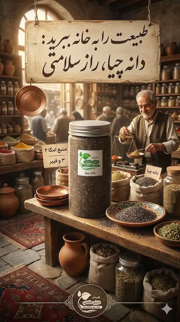 دانه چیا 500 گرم