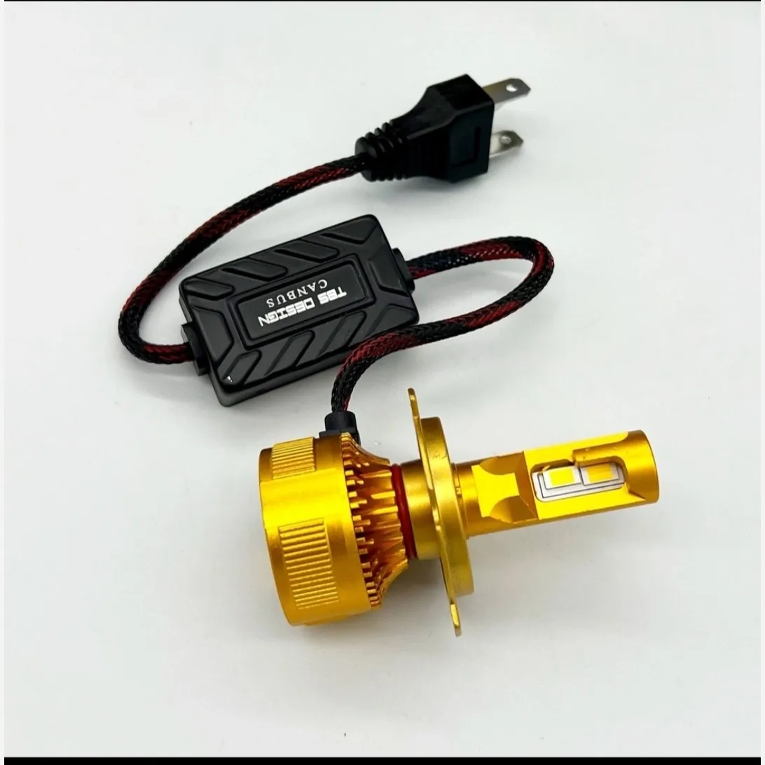 هدلایتT30 Golden پایهH4 رنگ زرد لیمویی3000کلوین 160وات