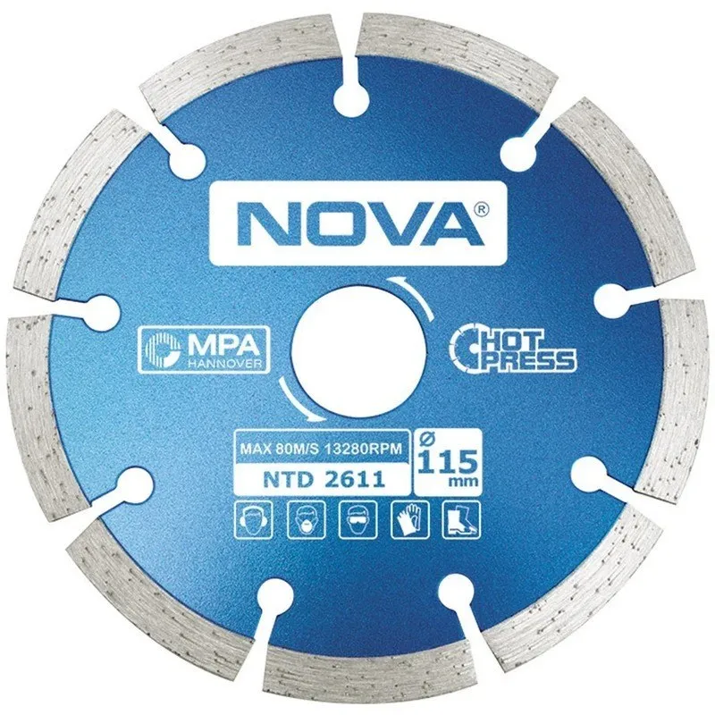 صفحه گرانیت بر نووا مدل NTD2611 سایز 115 میلیمتر