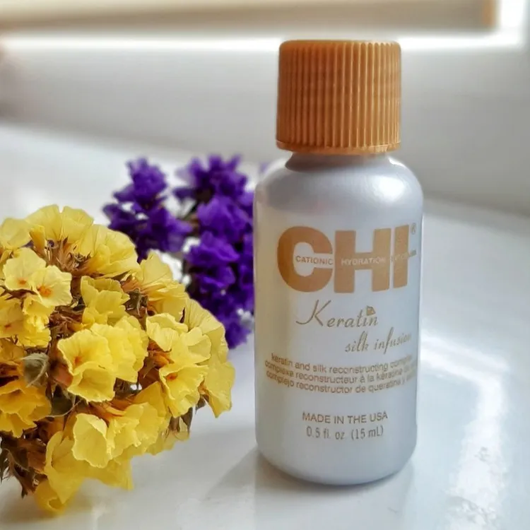 سرم تقویت کننده و کراتینه موی چی اصل CHI Keratin Silk Infusion