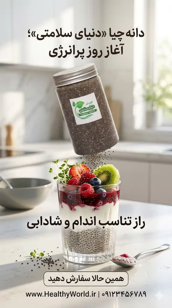دانه چیا 500 گرم