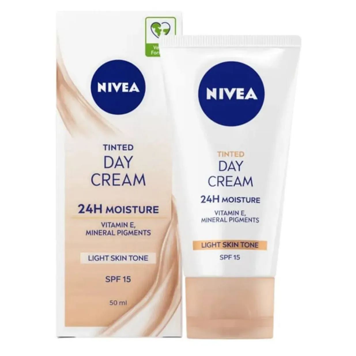 تینت نیوآ اس پی اف ۱۵ مناسب برای پوست های روشن Nivea Light Skin Tone Tinted Day Cream SPF 15