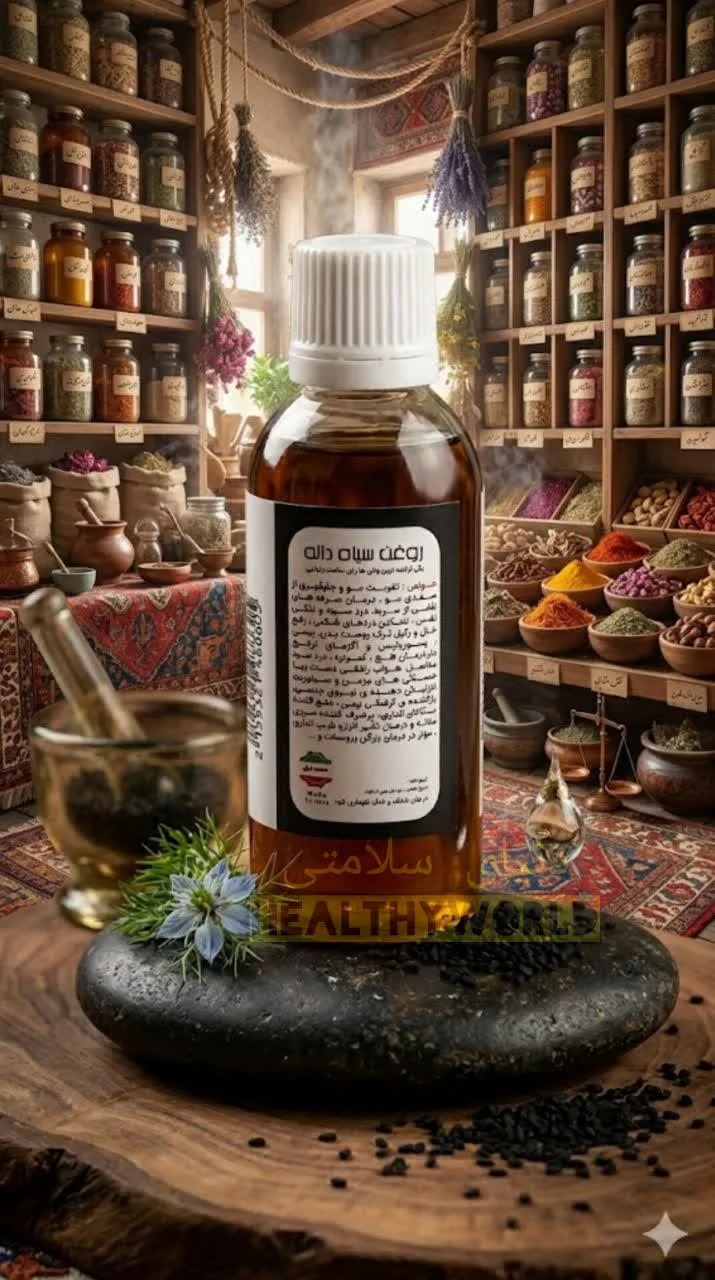 روغن سیاه دانه 45سی سی