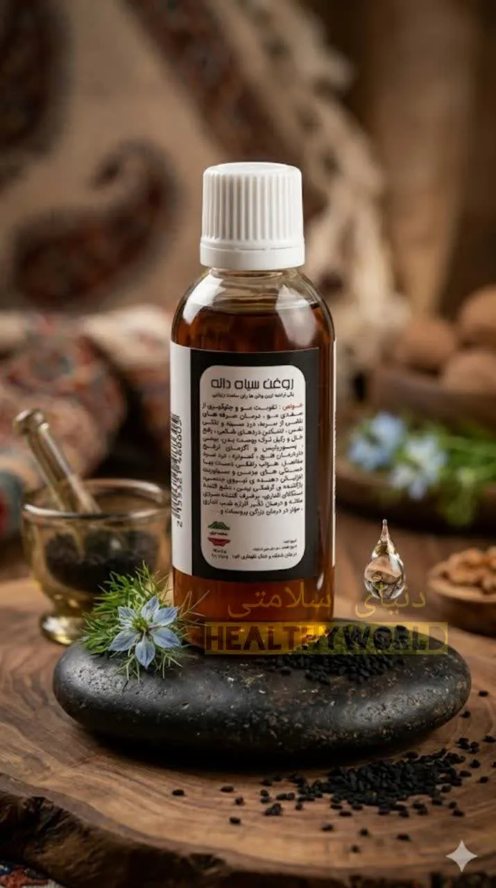 روغن سیاه دانه 45سی سی