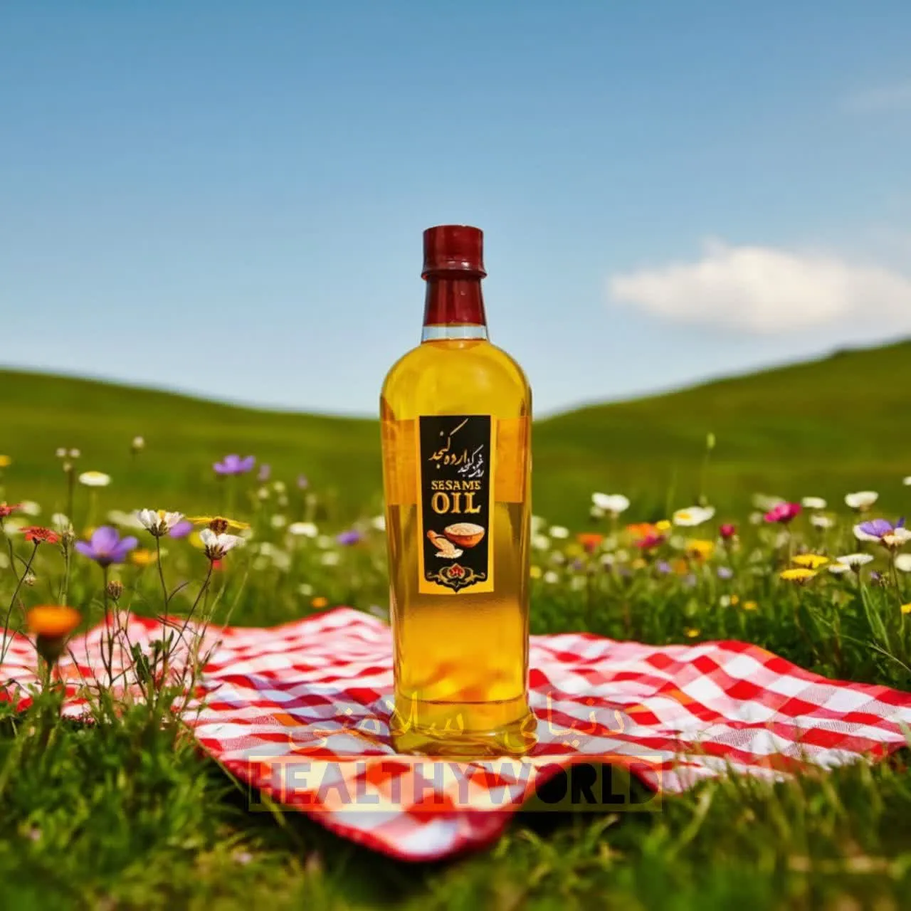 روغن ارده کنجد سنتی 800گرمی
