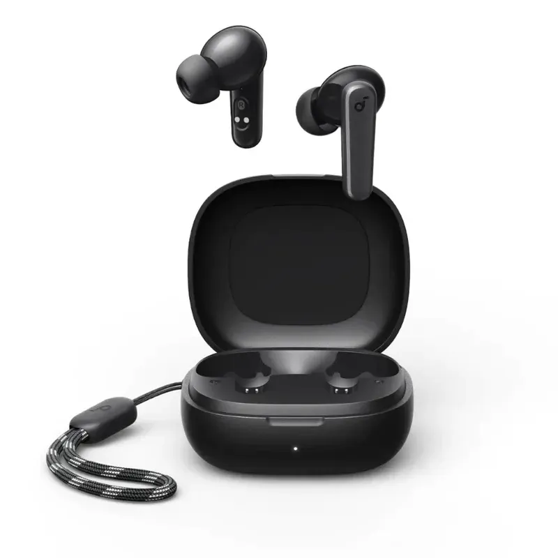 هدفون بلوتوثی انکر مدل SoundCore R50i A3949 بدون قابلیت نویز کنسلینگ، درگاه شارژ USB Type-C، دارای فناوری AI-Enhanced Calls برای کاهش نویز و بهبود مکالمات، مقاوم در برابر رطوبت و عرق