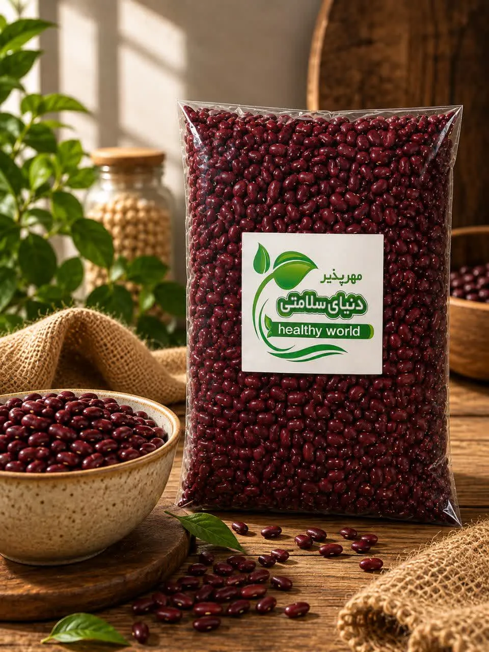 لوبیا قرمز 800 گرمی