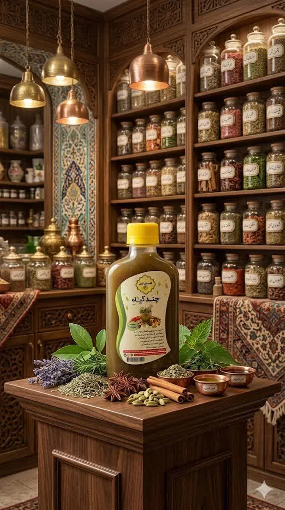 شامپو طبیعی چند گیاه