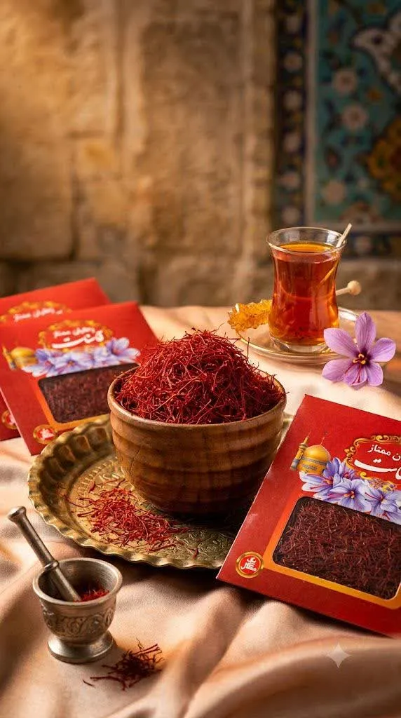 زعفران سرگل قائنات یک مثقالی