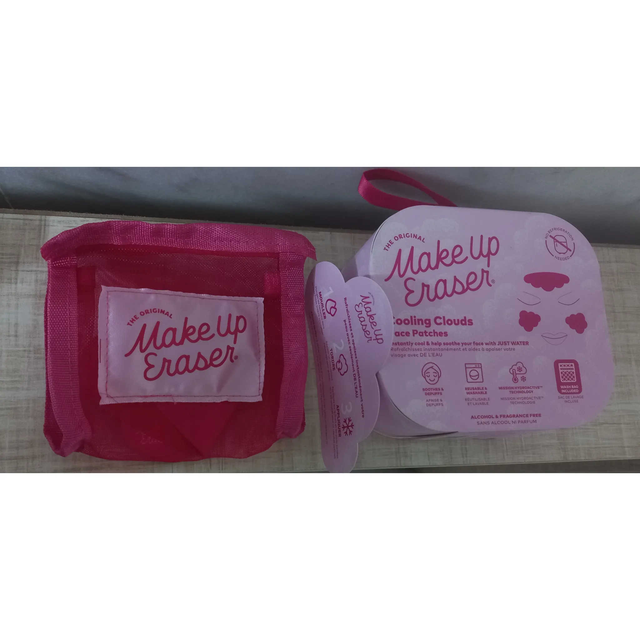 پچ آبرسان و خنک کننده صورت با قابلیت استفاده مجدد، برند میکاپ ایریسر (Makeup Eraser)