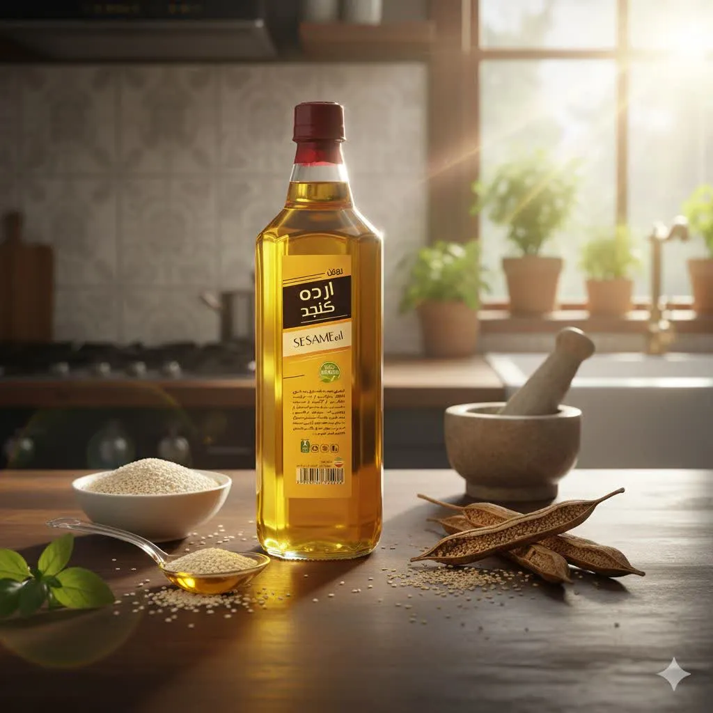 روغن ارده یک لیتری