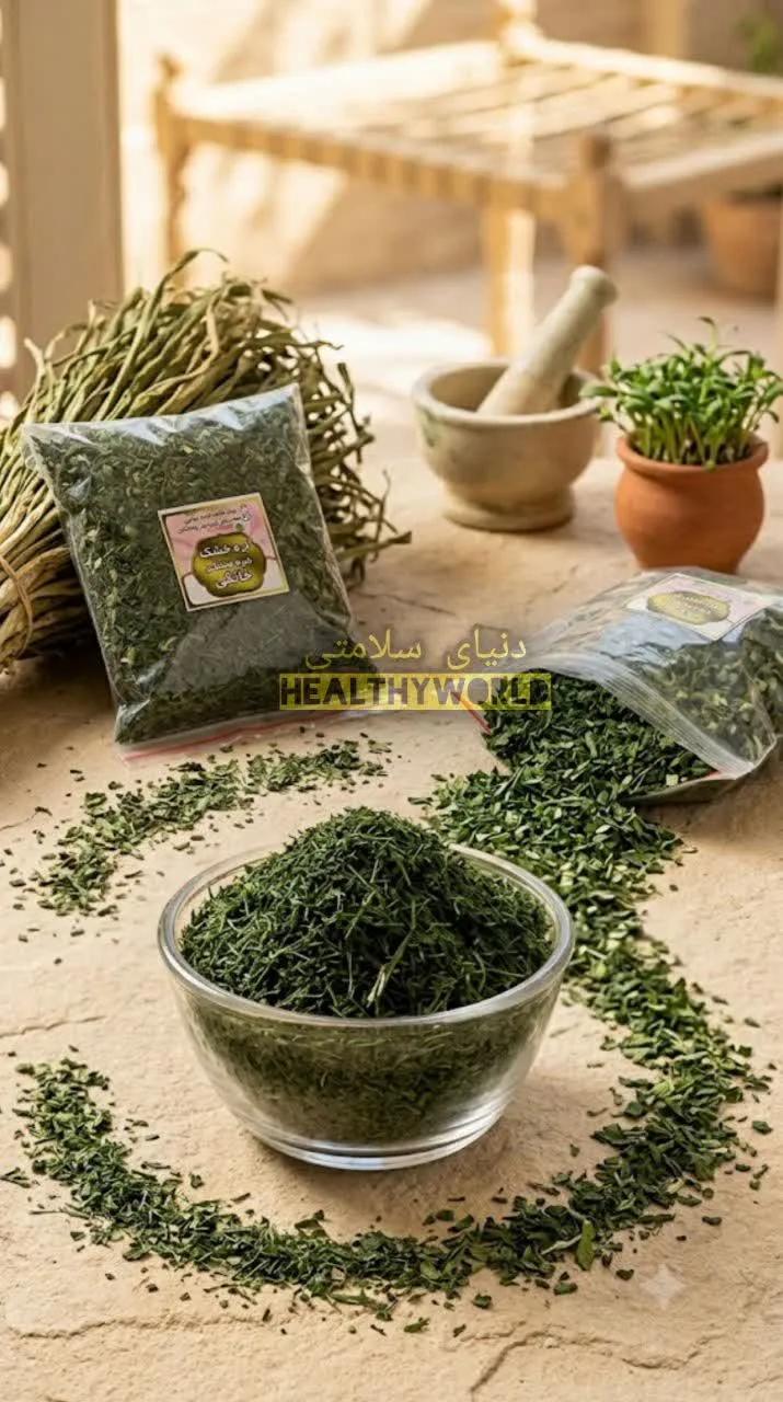 تره خشک خانگی 100گرمی