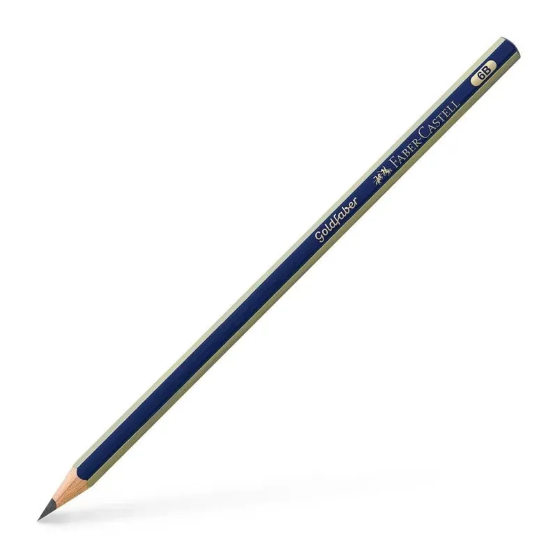 مداد طراحی فابرکاستل مدل گلد فابر faber castell b6