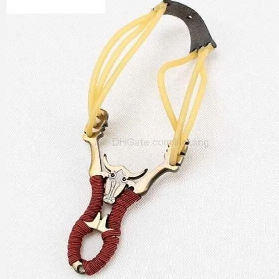 تیرکمان سنگی سه کش وارداتی طرح گاو وحشی