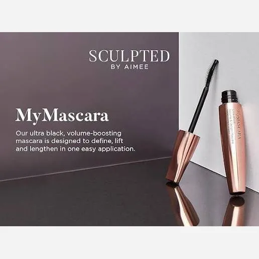 ریمل مشکی حجم دهنده و بلندکننده اسکالپتد بای ایمی sculpted by aimee مدل My Mascara