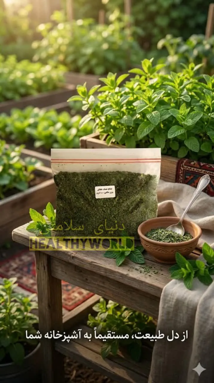 نعناع خشک خانگی 100گرمی