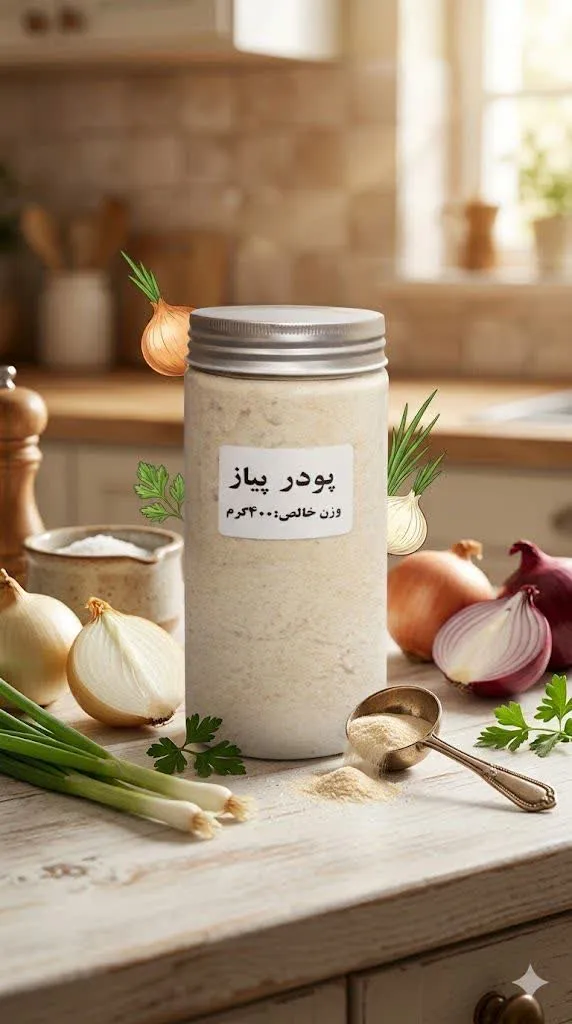 پودر پیاز 400 گرم