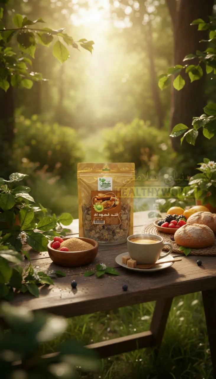 قند قهوه ای 500 گرمی