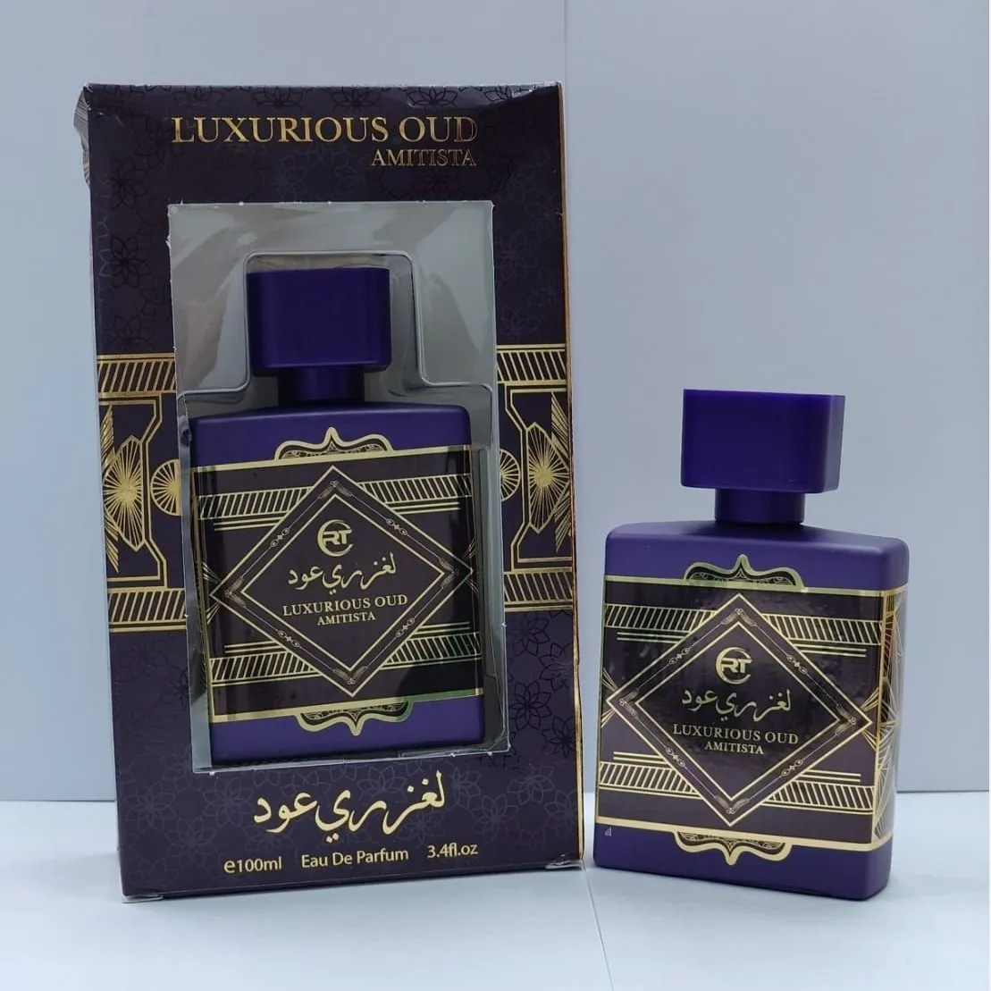 ادکلن بدیع العود آمیتیس لغزی عود حجم صدمیل اماراتی