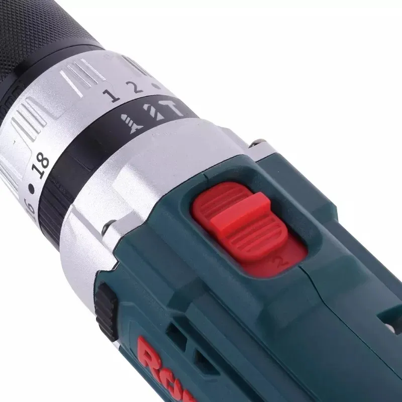 دریل پیچگوشتی شارژی رونیکس مدل RH-8620 با سهنظام خودکار 10 میلیمتر، باتری 20 ولت، سیستم گردش چپگرد و راستگرد، طراحی