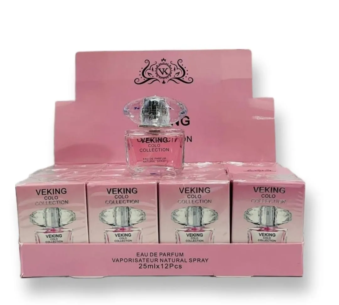 ادکلن مینیاتوری ورساچه صورتی ویکینگ 25ml