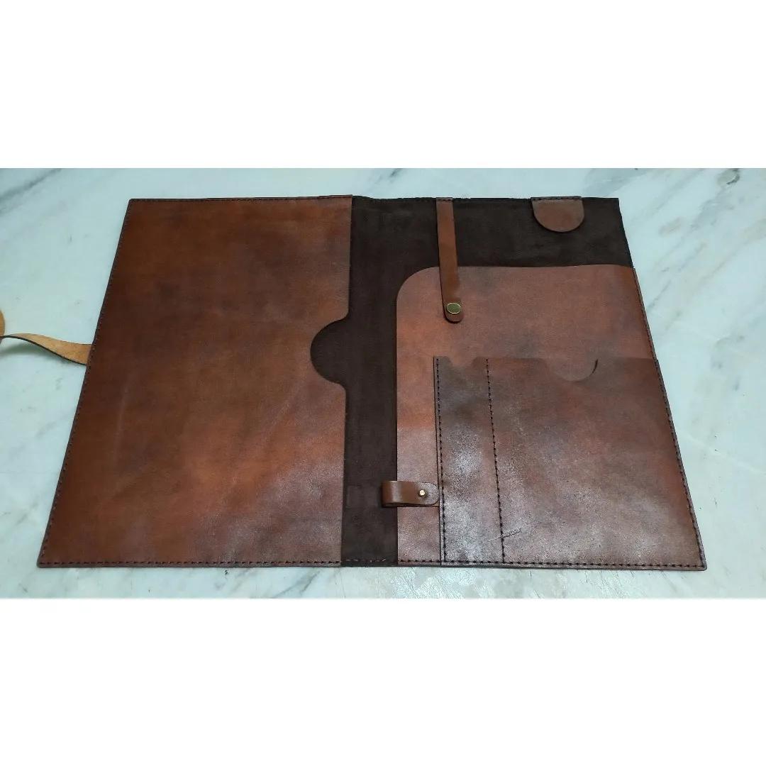 کیف کلاسور ، فولدر چرم طبیعی 