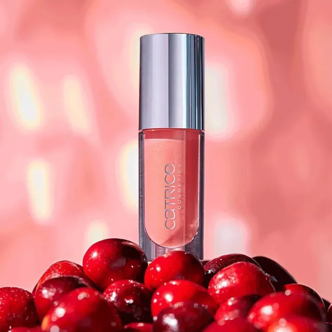 لیپ اویل کاتریس مدل ETERNAL RED Cherry Bomb C01 Scarlett Spark