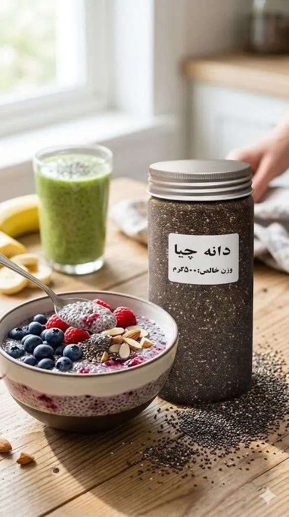 دانه چیا 500 گرم