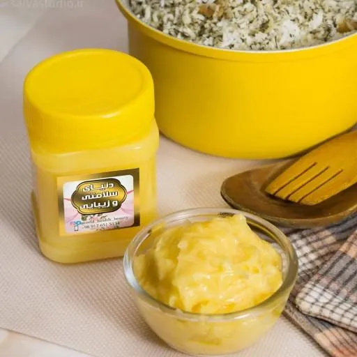 روغن حیوانی زرد گاوی 500گرمی