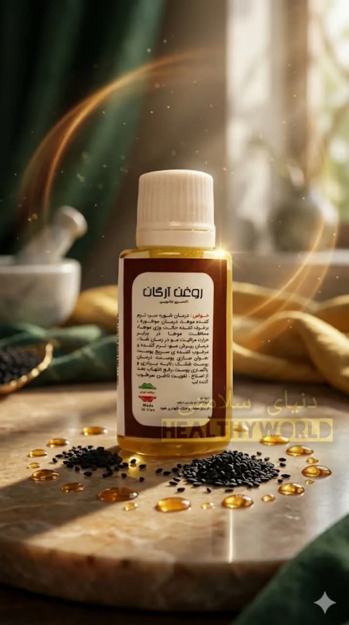 روغن آرگان اصل مراکشی30سی سی