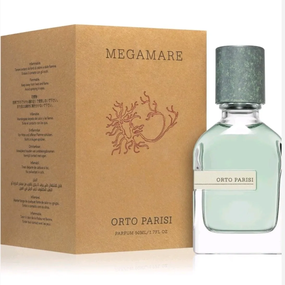 عطر خالص مگاماره ارتوپاریسیOrto Parisi Megamare*مقدار یک گرم*