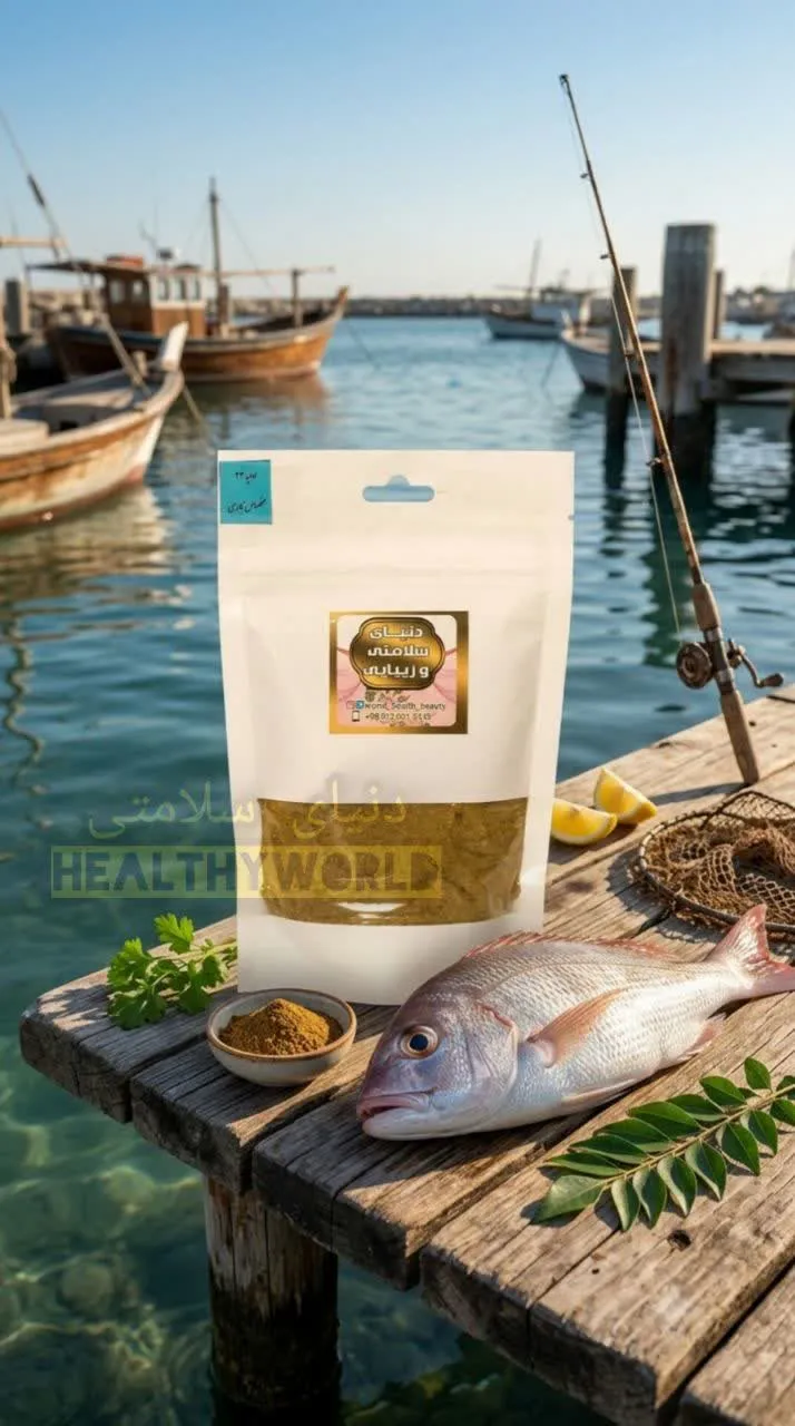 ادویه مخصوص ماهی 100گرمی
