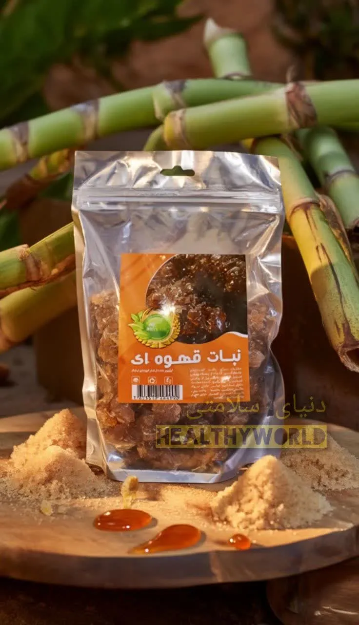 نبات قهوه ای نیم کیلویی